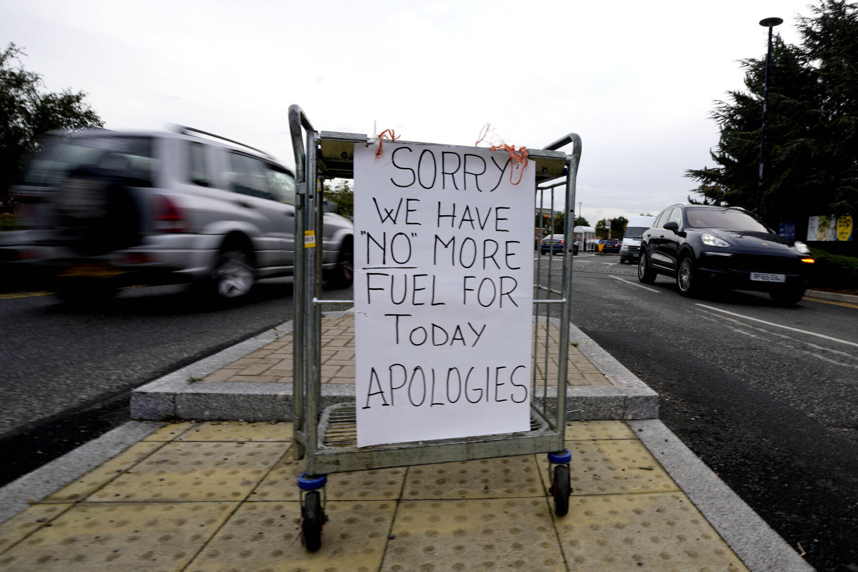 APTOPIX Britain Shortages